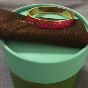 Kate Spade It Takes Two to Tango bangle bracelet